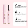 Modeviawear USB Rechargeable Heated Eyelash Curler — Cordless Curl That Goes Where You Do